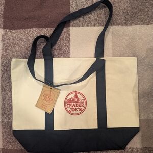 NWT trader joe's reusable tote bag